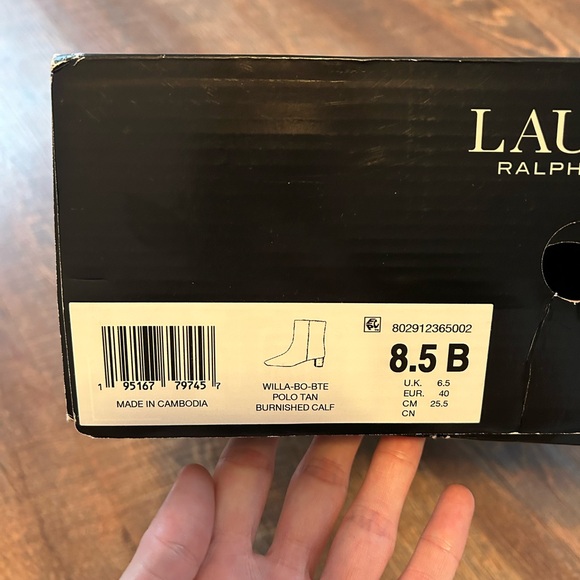 Ralph Lauren Willa Bootie - new in box - Picture 10 of 10
